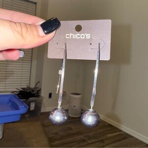 Chico's Madge Drop Earrings.